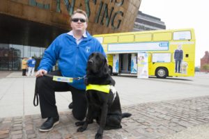 guide dogs cymru at monmouthshire food festival