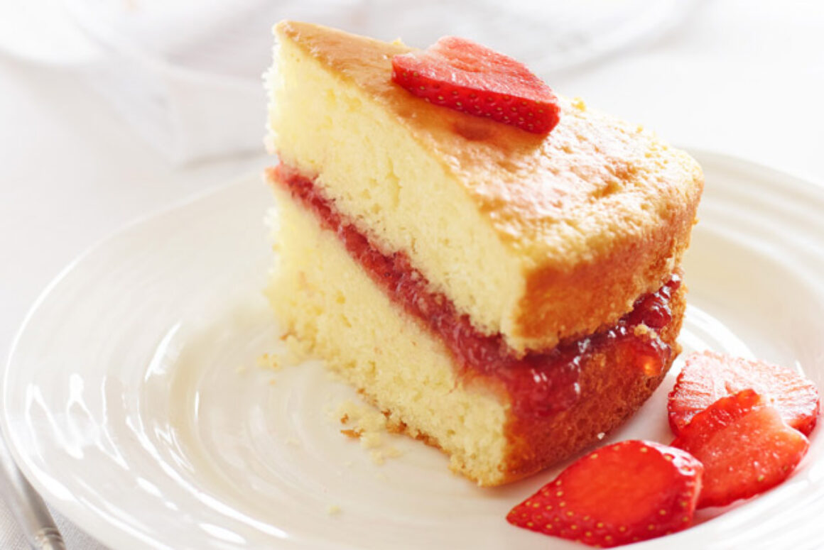 Healthier Homemade Victoria Sponge