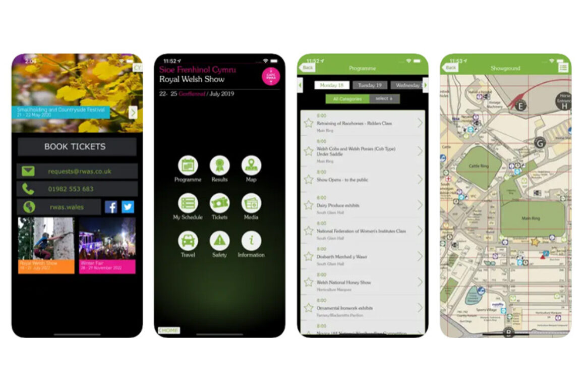 Royal Welsh Show with S4C and Moilin Cyf Upgrade Royal Welsh App