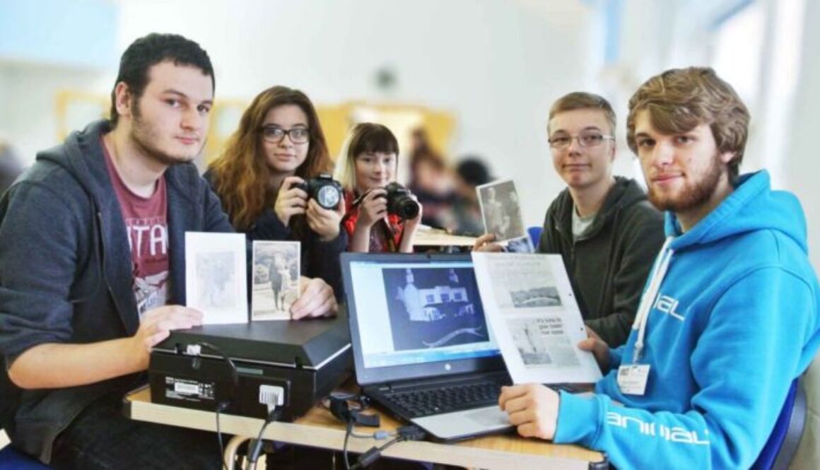 Coleg Sir Gar Students Help Document Community History with National Botanic Garden