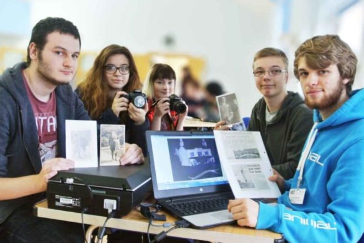Coleg Sir Gar Students Help Document Community History with National Botanic Garden