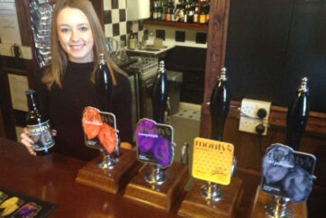 Monty's Brewery "Selling” Welsh Stout to the Irish!