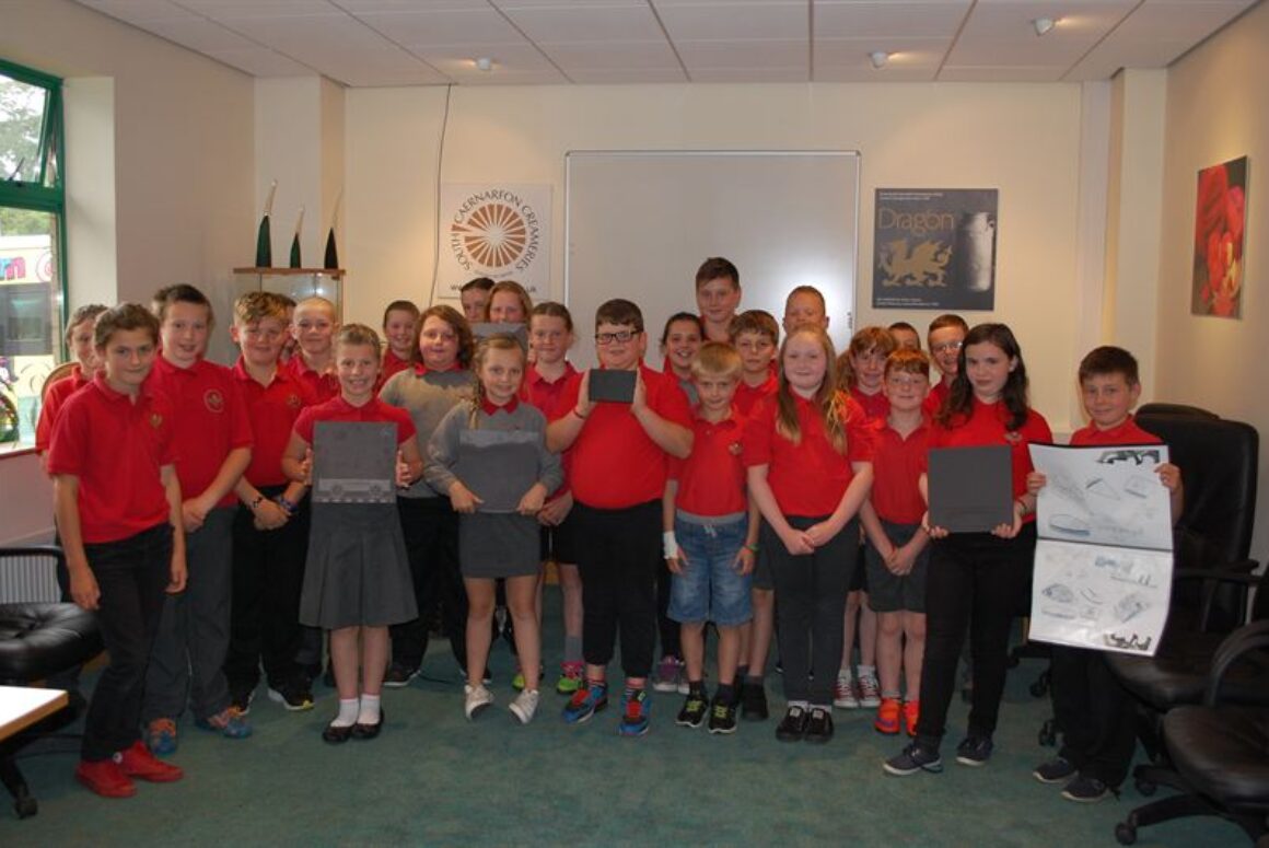 South Caernarfon Creameries Showcase Local School’s Cheeseboard Creations at Royal Welsh Show