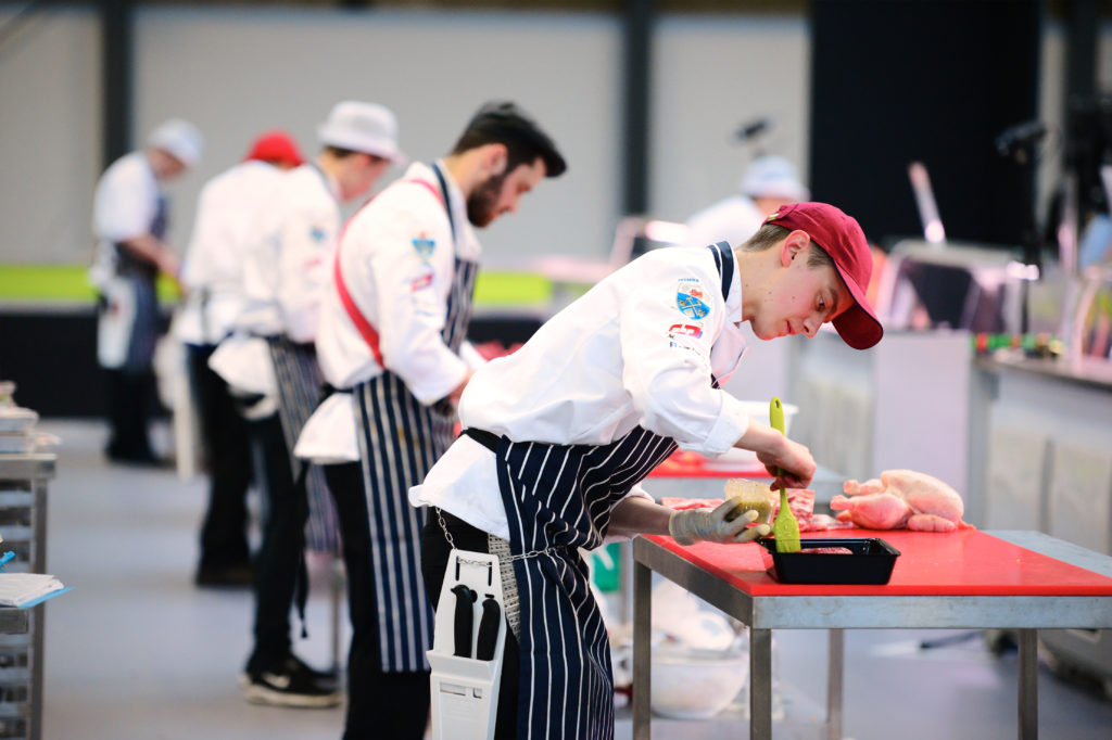 Cambrian Training Facilitate Welsh World Skills Butchery Competition