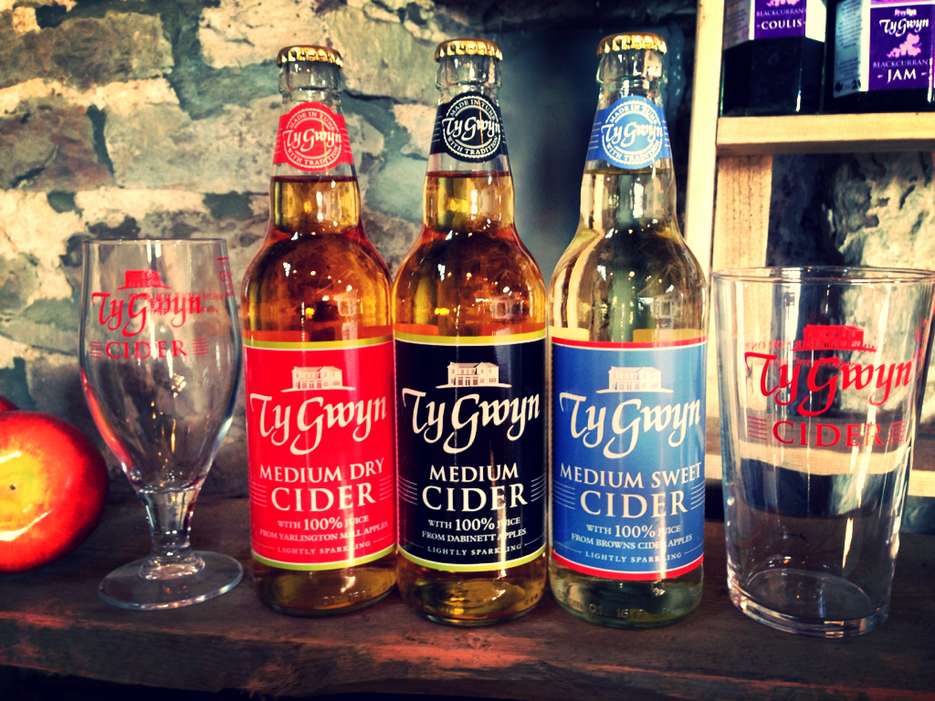 ty gwyn cider three bottles