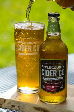Apple County cider Sparkles at Great Taste