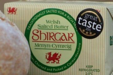 shirgar butter with bread