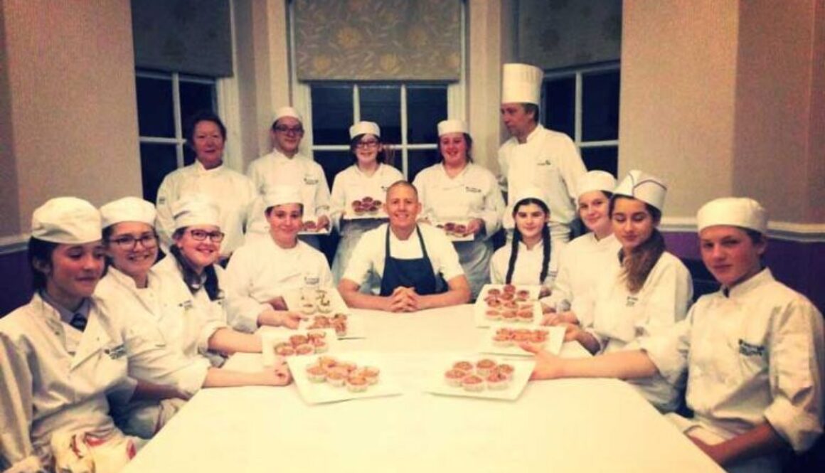 Coleg Sir Gâr’s Young Chefs Academy learn from crème de la crème