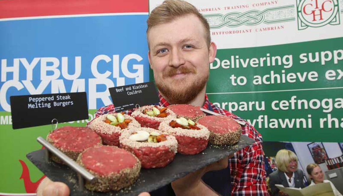 Former performing arts student wins Welsh Young Butcher competition