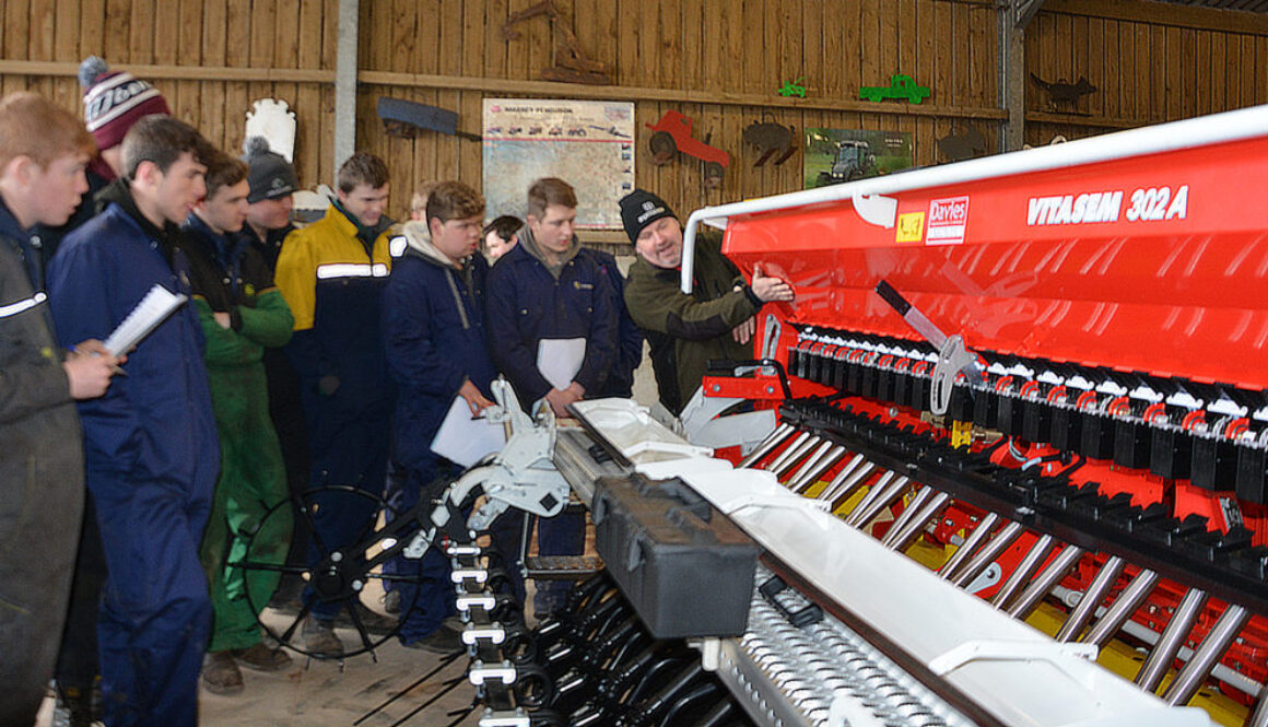 Coleg Sir Gar Has New Agricultural Machinery Installed to Help Aspiring Engineers
