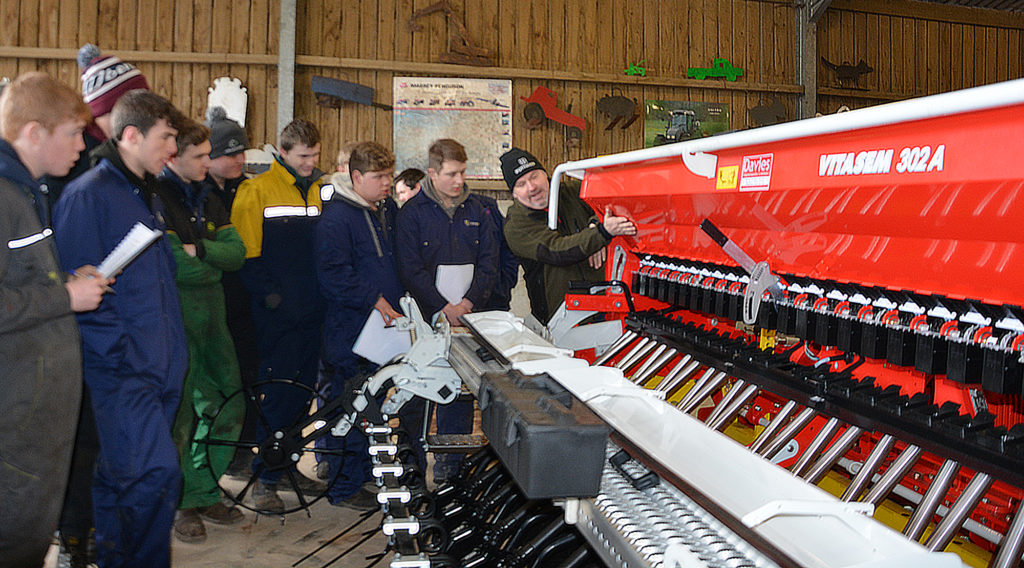 Coleg Sir Gar Has New Agricultural Machinery Installed to Help Aspiring Engineers