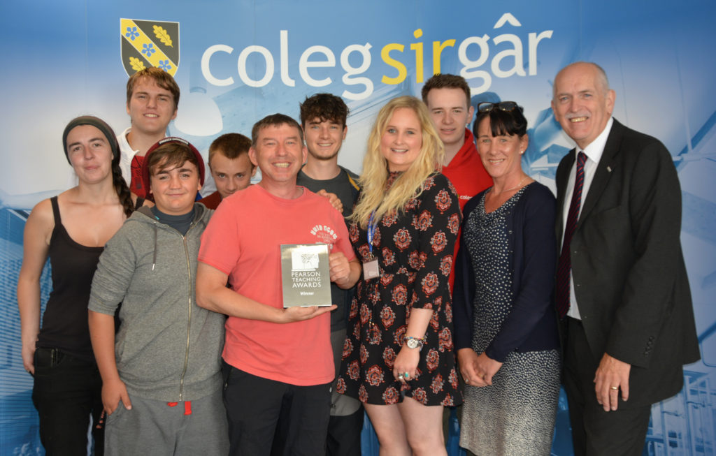 Lecturer Presented with Pearson Teaching Award