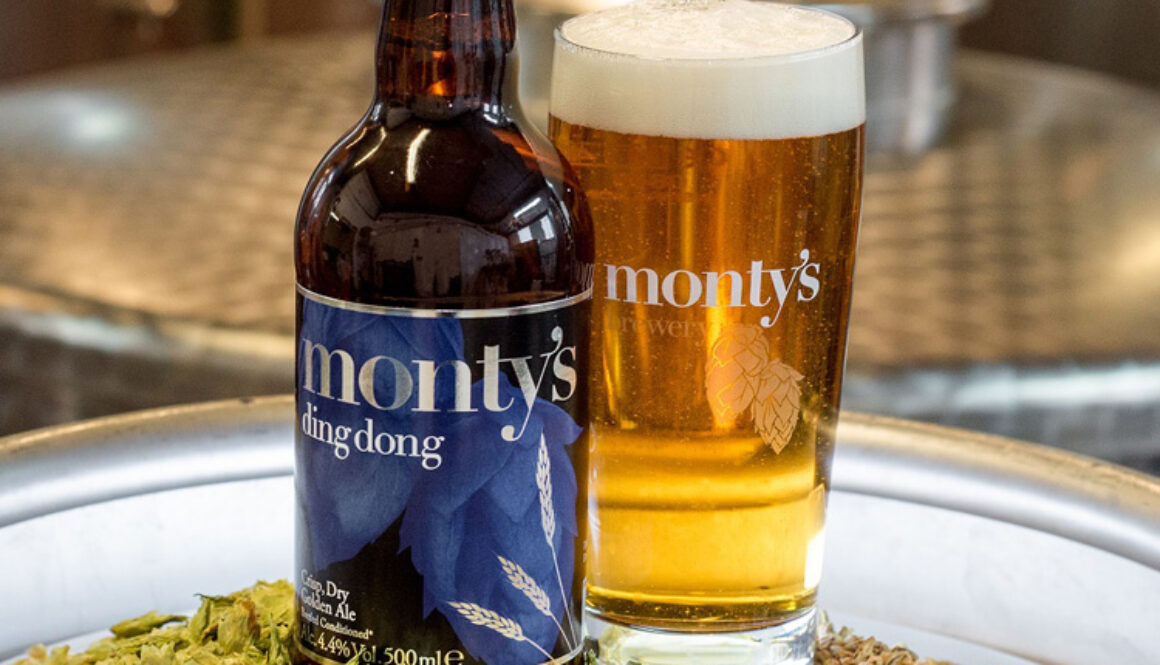 Monty's Brewery Ding Dong Ale "Chimes" With Co-Op