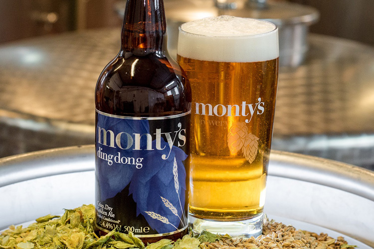 Monty's Brewery Ding Dong Ale "Chimes" With Co-Op