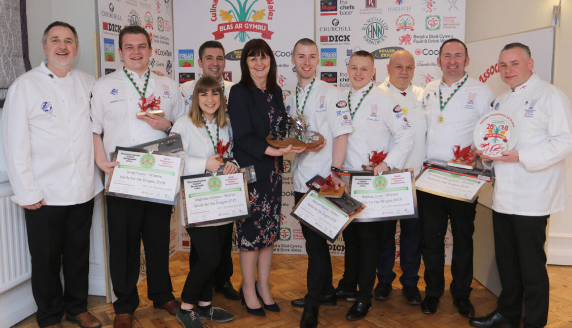 England Win Battle for the Dragon Cook-off in Wales