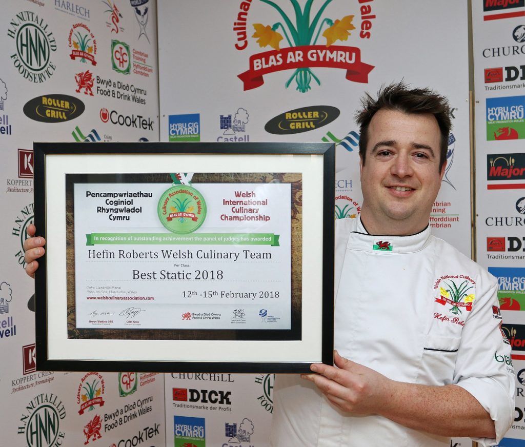 Dragan Supports Wales with Worldchefs Congress Bid