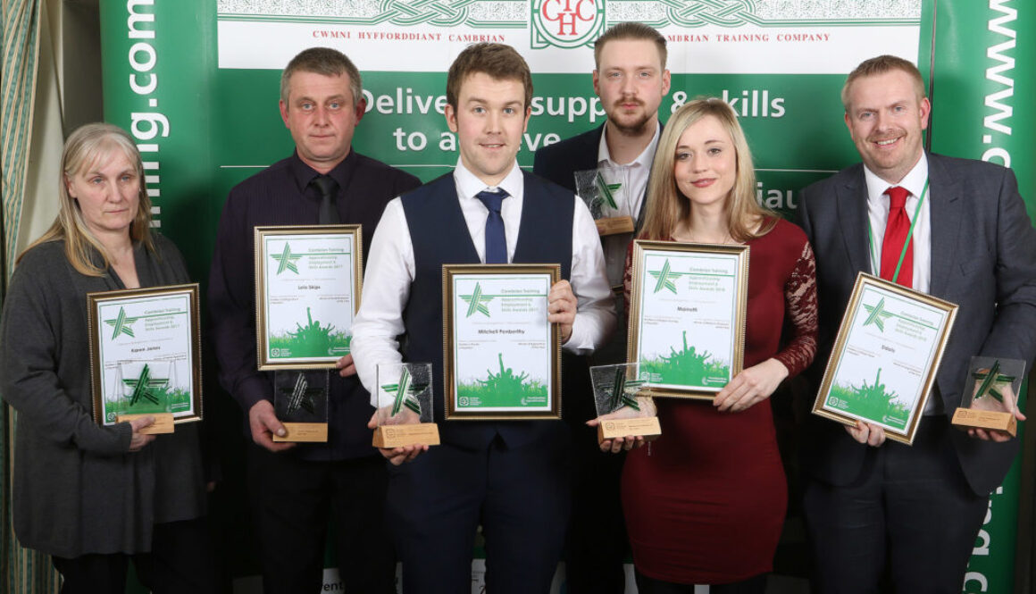 Excellence Recognised in Cambrian Training Company Awards