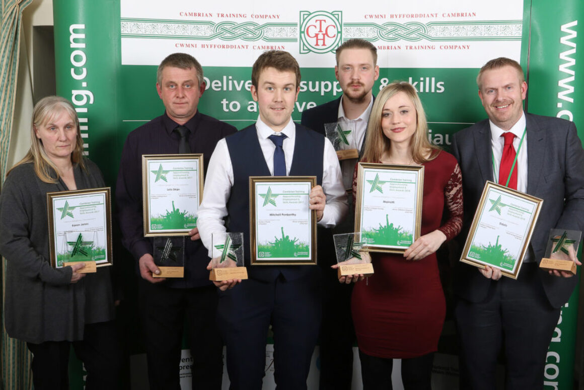 Excellence Recognised in Cambrian Training Company Awards