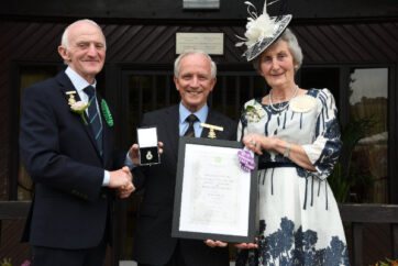 Royal Welsh Silver Medals Awarded to Two Society Stalwarts