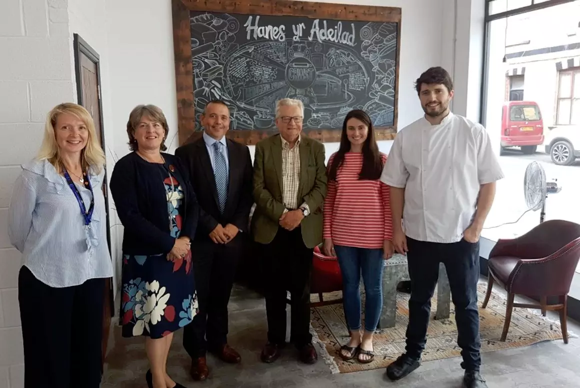 Crwst Welcomes Minister to Cardigan