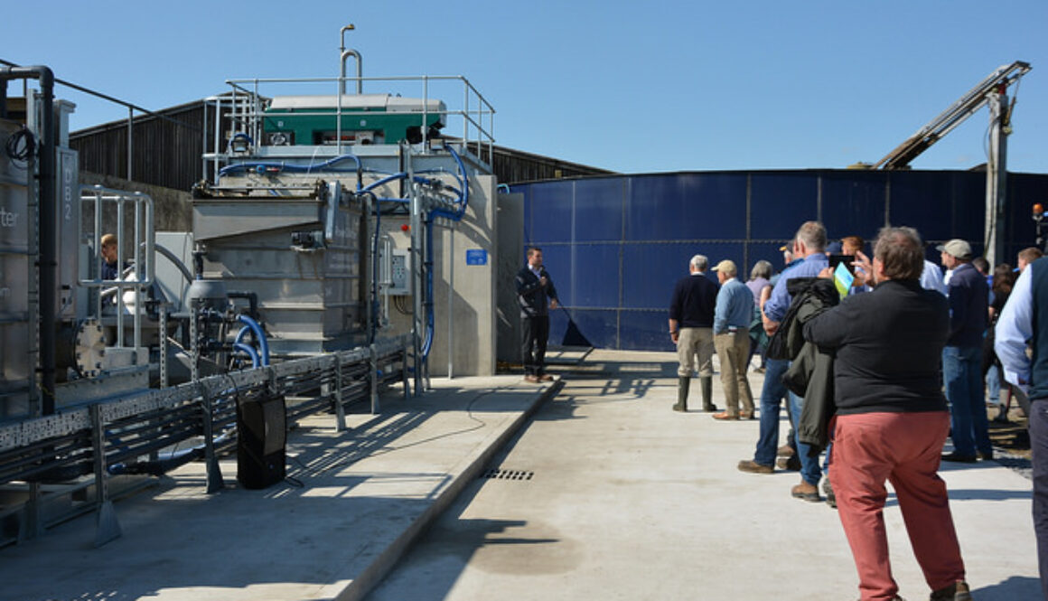 slurry project at coleg sir gar Prosiectslyri Project showing a general view of the infrastructure on the open day