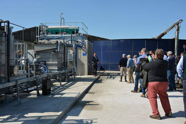 slurry project at coleg sir gar Prosiectslyri Project showing a general view of the infrastructure on the open day
