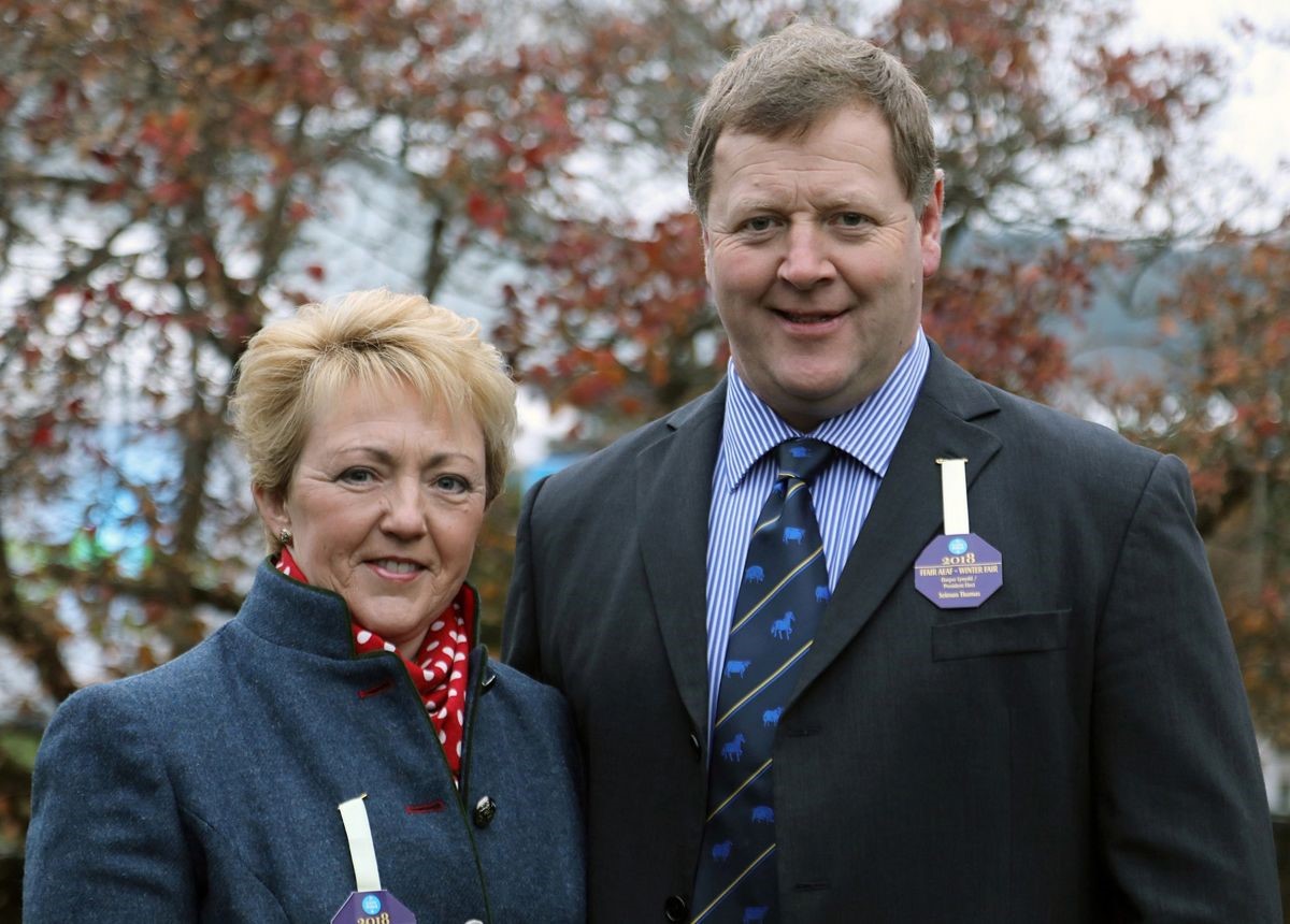 Seimon Thomas FRAgS President of the Royal Welsh 2019