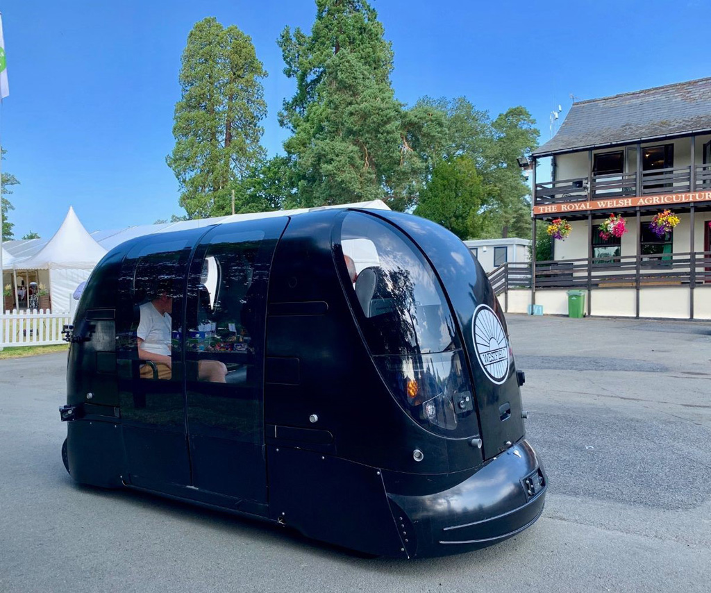 100th RWAS - 5G-connected driverless pod