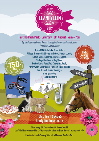Great Response to 150th Llanfyllin Show Memorabilia Display Appeal