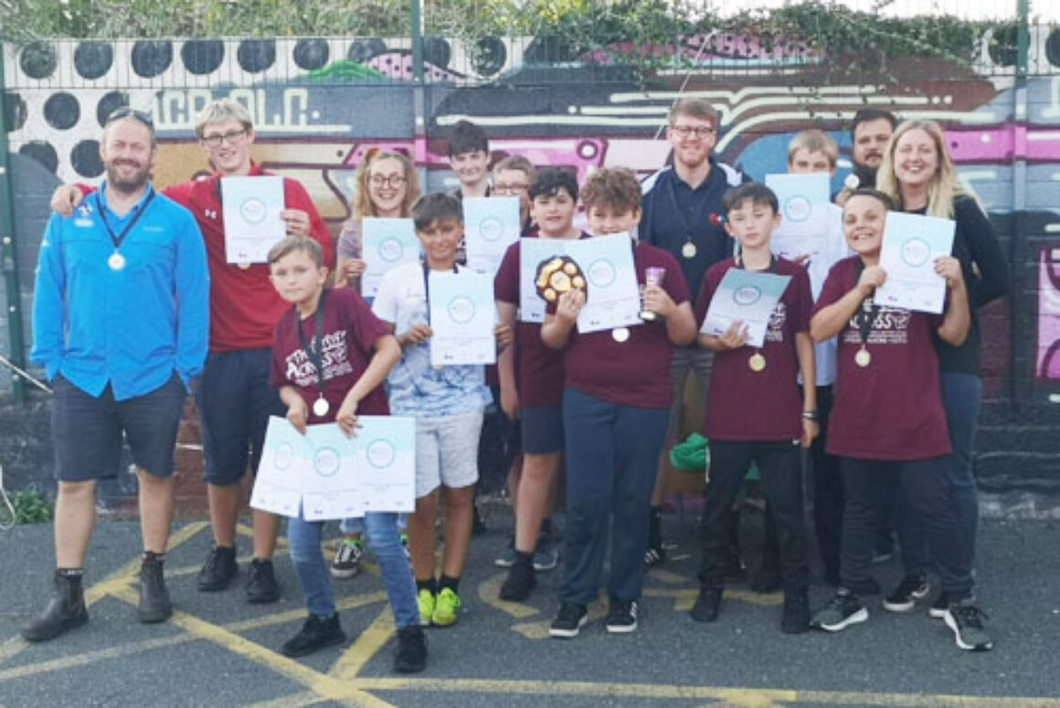 Youth Centre Conquers Coast Path Challenge to Get the Point Across