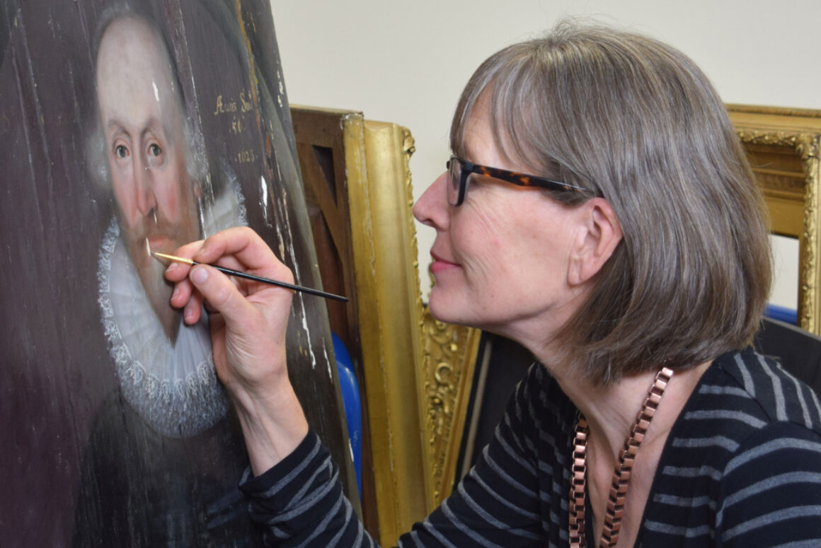 National Library of Wales Paintings Conservator Awarded Fellowship