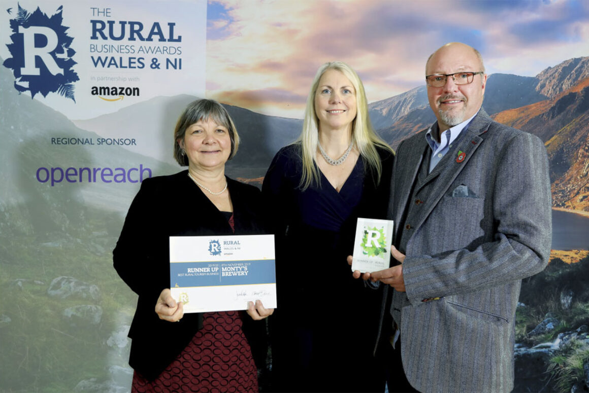 Monty’s Brewery Visitor Centre Wins Tourism Award
