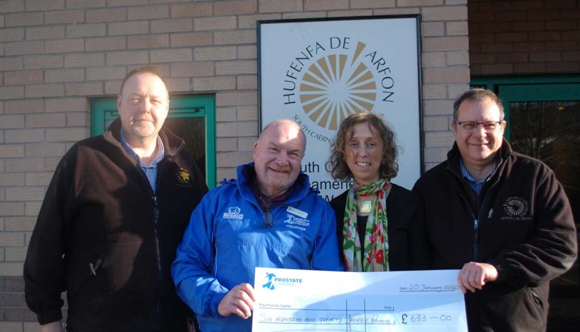 South Caernarfon Creameries Supports Prostate Cymru
