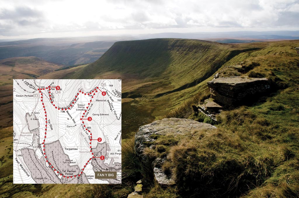 Fan Y Big-Walking In Wales