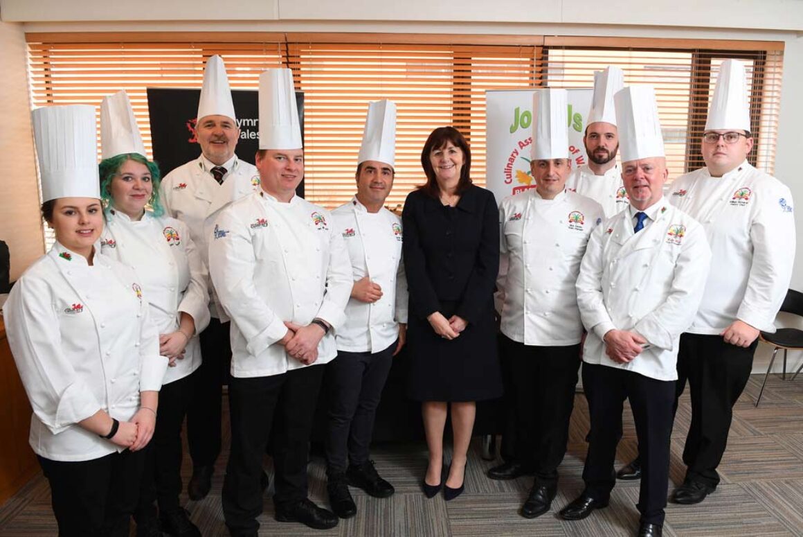 Senedd Send Off for Welsh Chefs Heading to the Culinary Olympics