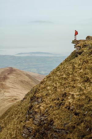 Fan Y Big-Walking In Wales