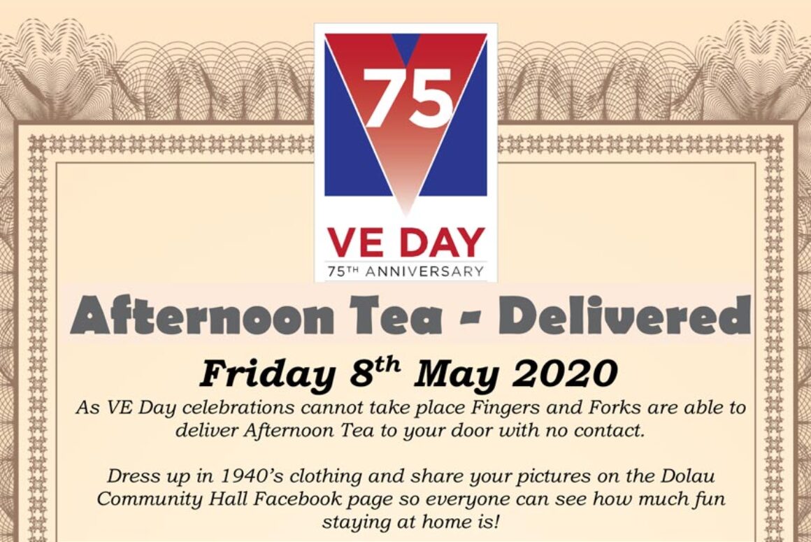 VE Day Afternoon Tea Delivered – Fingers & Forks