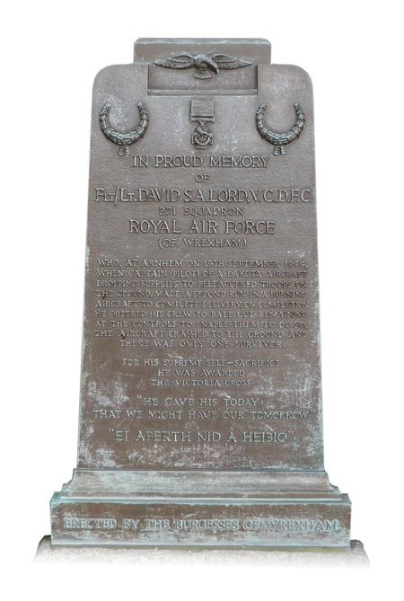 Flight Lieutenant David Lord. VC. DFC.