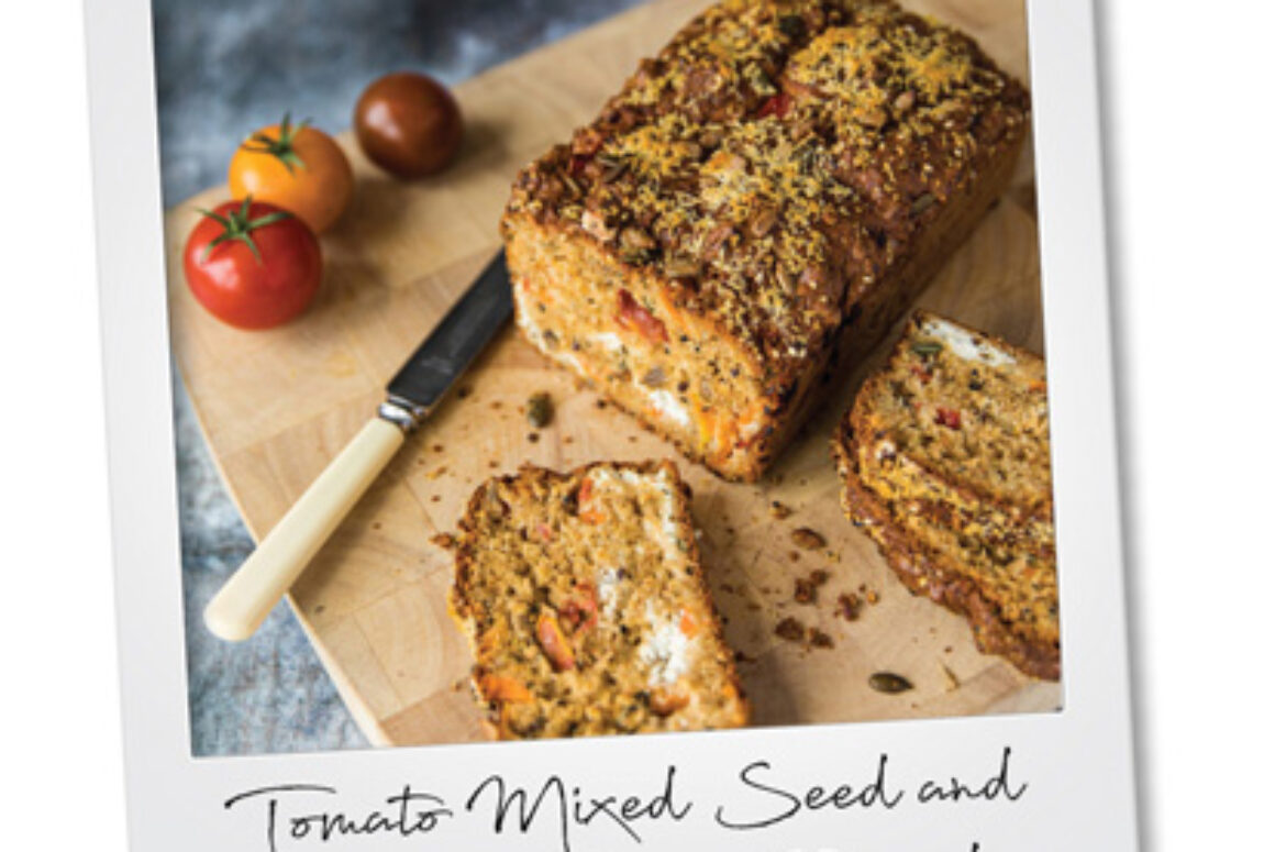 Tomato, Mixed Seed & Cream Cheese Bread