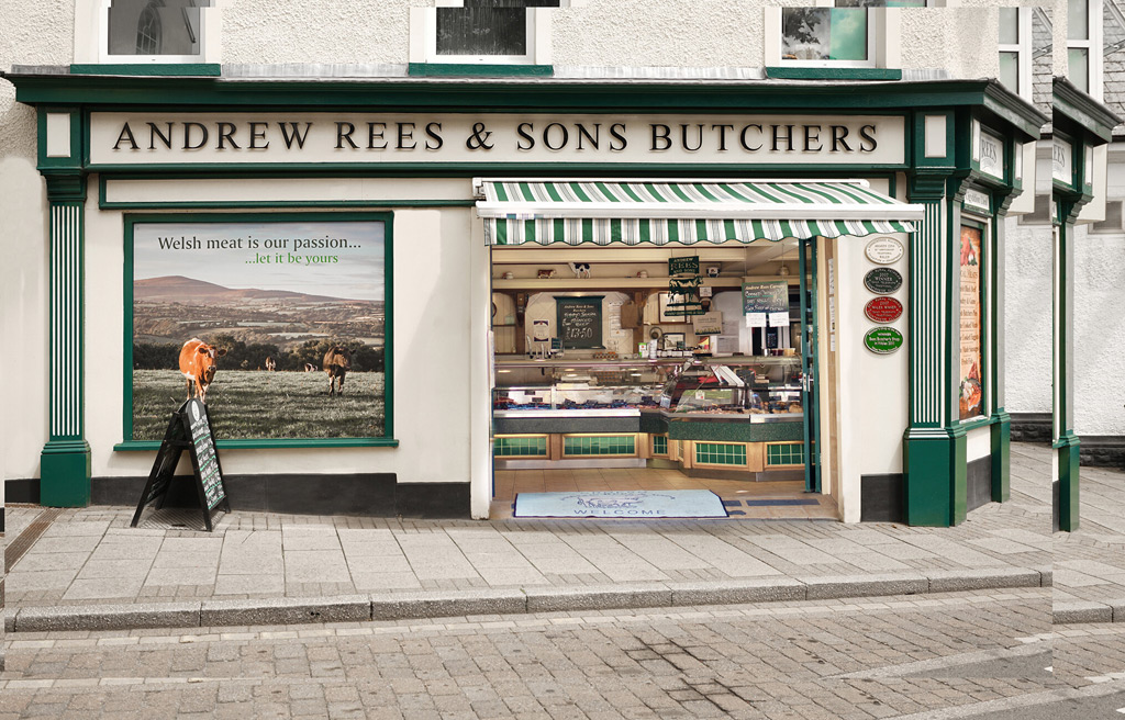 Andrew J Rees Butchers shop and Factory Store – Quality Meat & Food Store, in Narberth