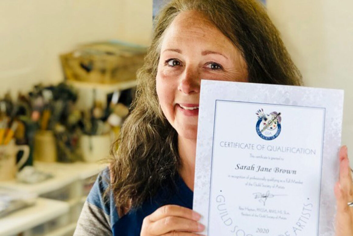Welsh Artist Sarah Jane Brown Receives Guild Society of Artists Award