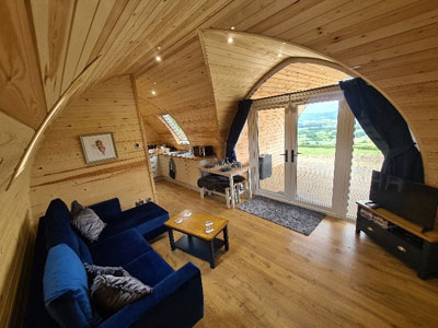 A Brand New Pod at Hush Hush Glamping