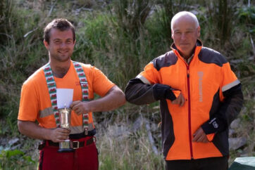 30th Anniversary of the Royal Welsh Agricultural Society Tree Felling Competition