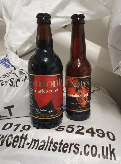 Monty's Brewery Great British Food Awards Finalist