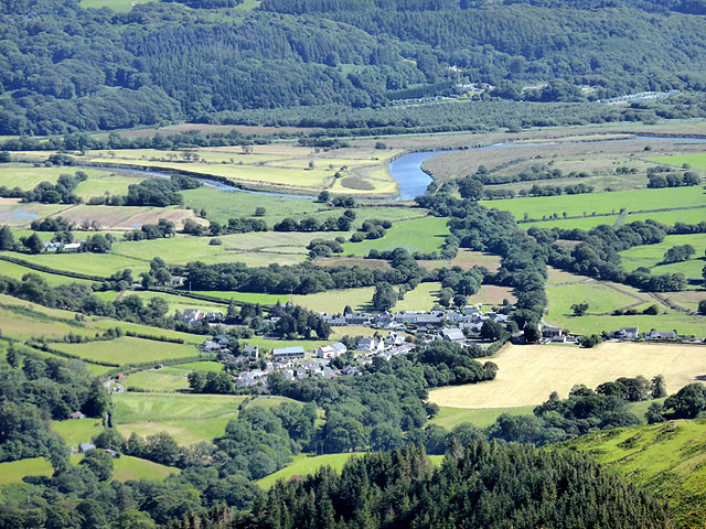 The village of Pennal