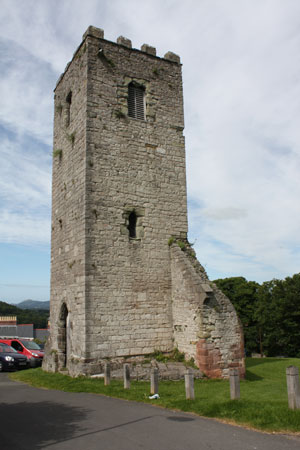 The tower of St Hilary’s, Denbigh