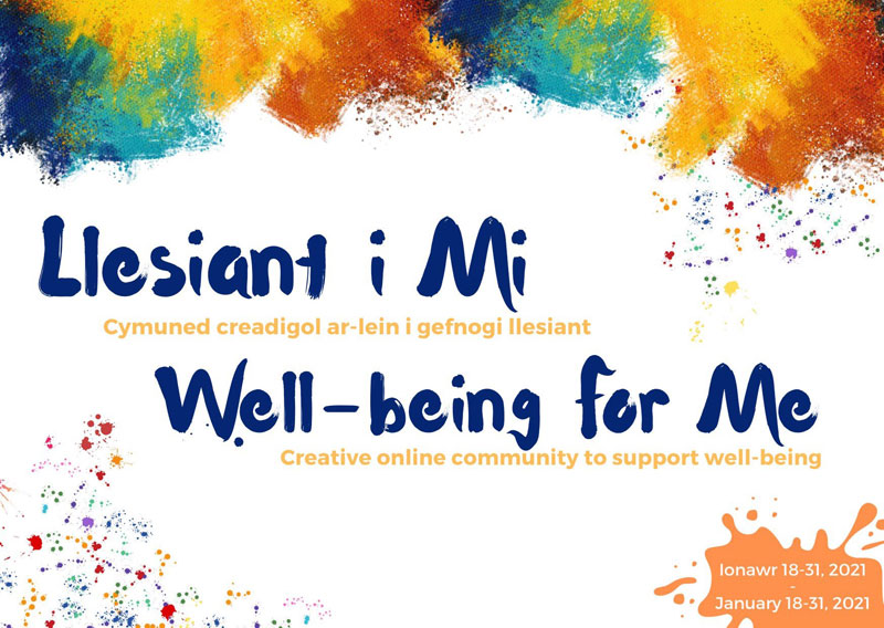 Llesiant i Mi: Gwynedd's creative online community supports well-being