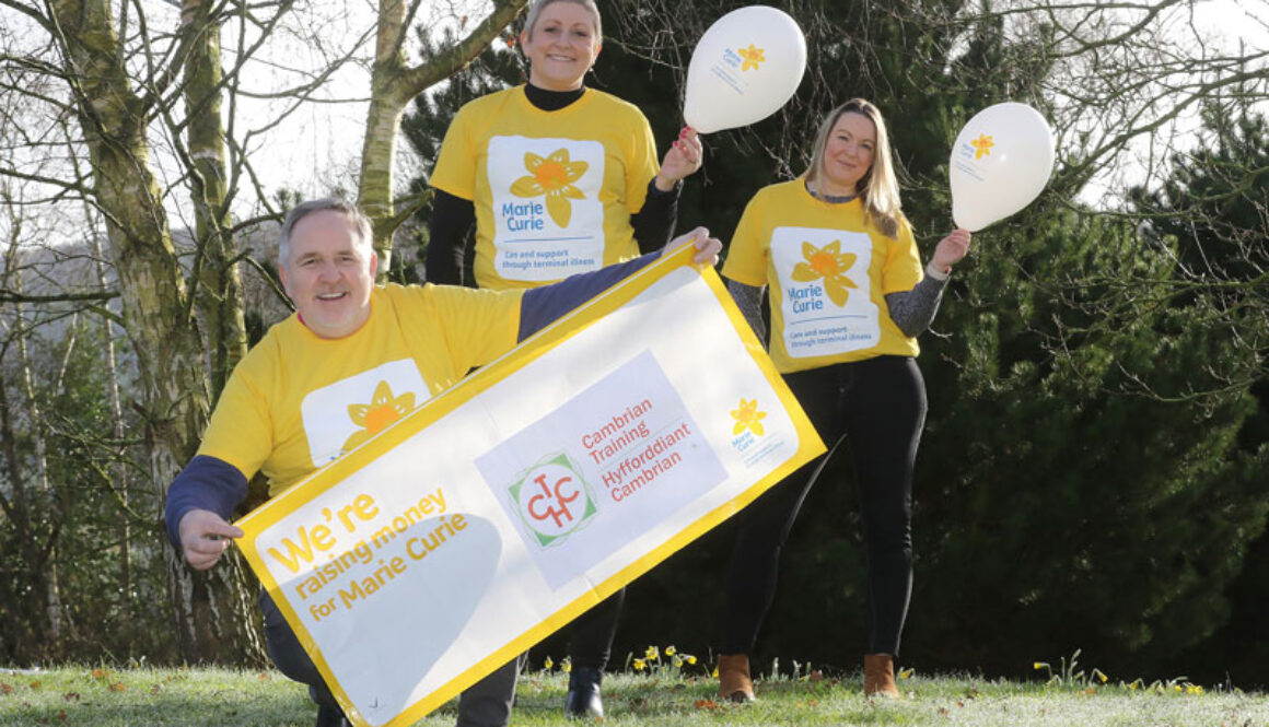 Company’s Cambrian Way Path Virtual Walk Will Support Marie Curie