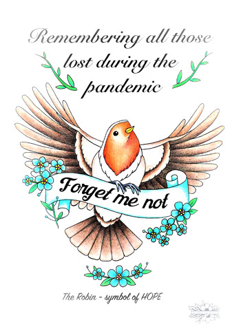 Forget Me Not - Remembering Those Lost To COVID Campaign