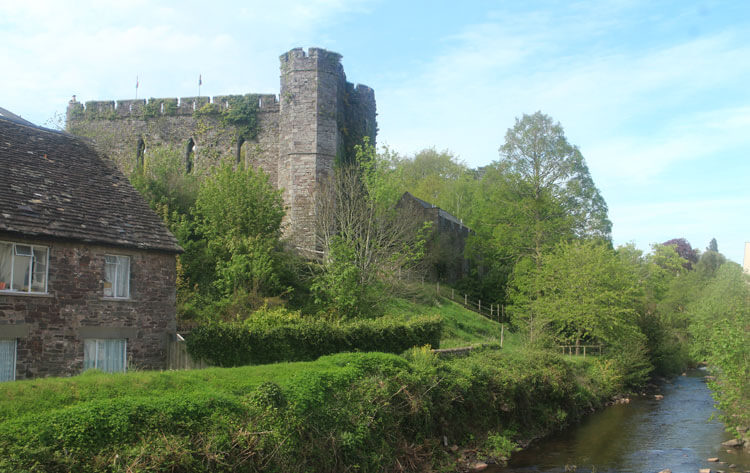 Brecon Castle, the birthplace of Edward Stafford
